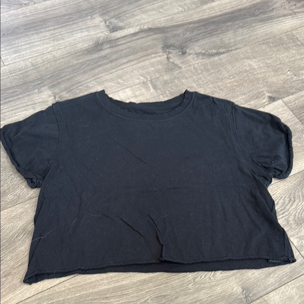 Black Women's Crop Top